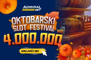 Ne propustite Oktobarski Slot Festival - četiri miliona dinara!